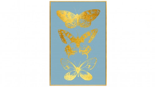 Постер на стену Золотые бабочки-2 60*80см.