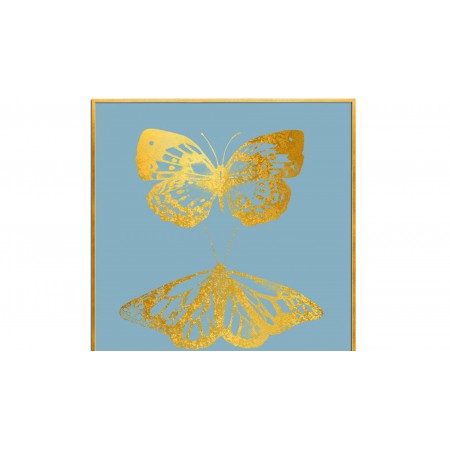 Постер на стену Золотые бабочки 60*80см.