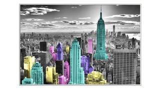 Постер для интерьера New York 80*60 см. Постер для интерьера New York 80*60 см.