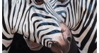 Картина маслом Отражение зебры