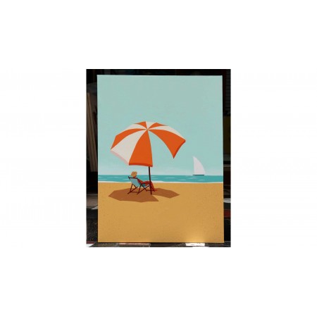 Картина на холсте Отдых на пляже