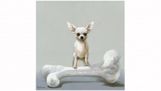 Картина маслом Собака и кость Картина маслом Собака и кость