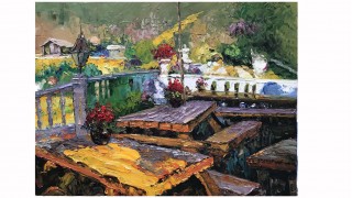 Картина маслом Таверна