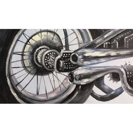 Картина маслом Мотоцикл