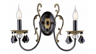 B1730/2W BK+GD (1/10) Бра Veneto Luce B1730/2W BK+GD (1/10) Бра Veneto Luce