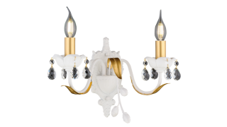 B1120/2W WH+GD (1/10) Бра B1120/2W WH+GD (1/10) Бра