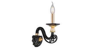 B8219/1BK BLACK (1/10) Бра Veneto Luce B8219/1BK BLACK (1/10) Бра Veneto Luce