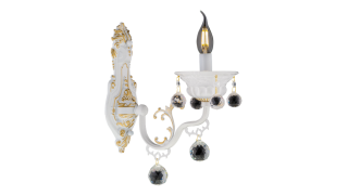 B5117/1W WH+GD (1/10) Бра Veneto Luce B5117/1W WH+GD (1/10) Бра Veneto Luce