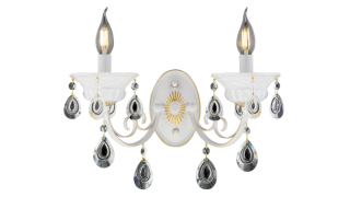 B5092/2W WH+GD (1/10) Бра Veneto Luce B5092/2W WH+GD (1/10) Бра Veneto Luce