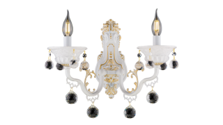 B5117/2W WH+GD (1/10) Бра Veneto Luce B5117/2W WH+GD (1/10) Бра Veneto Luce
