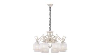 816/8X-W WHITE GOLD (1) Люстра