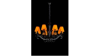 3208/8 BLACK (1) Люстра