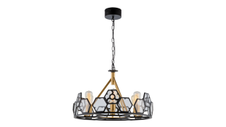841/6 BK (1) Люстра Лофт Veneto Luce