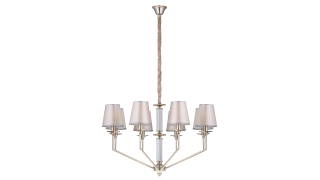 8669/8NK NICKEL (1) Люстра Модерн Veneto Luce 8669/8NK NICKEL (1) Люстра Модерн Veneto Luce