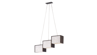 85502/3P WENGUE+CHROME (1/4) Люстра