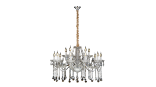 8232/10+5B CHROME+PEARL BK (1) Люстра Veneto Luce