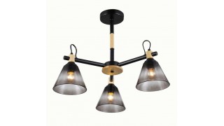 06781/3 BLACK+WOOD (1) Люстра (RL)