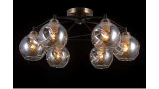 39171MD/6 MBK+AB (1) Люстра Veneto Luce