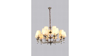 8679/10+5BR BRONZE (1) Люстра Veneto Luce