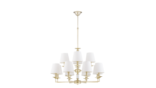 8639/8+4CP Champagne (1) Люстра премиум Veneto Luce