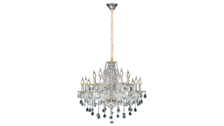 1677/10+5 SN+BK (1) Люстра премиум Veneto Luce 1677/10+5 SN+BK (1) Люстра премиум Veneto Luce