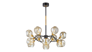 1266/12 BK (1) Люстра Лофт Veneto Luce