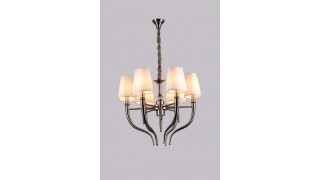 8658/6NK NICKEL (1) Люстра Veneto Luce