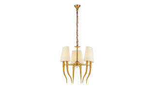 ZF8657/6LT BRASS (1) Люстра Veneto Luce ZF8657/6LT BRASS (1) Люстра Veneto Luce