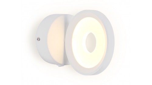 Настенный светодиодный светильник с выключателем на корпусе