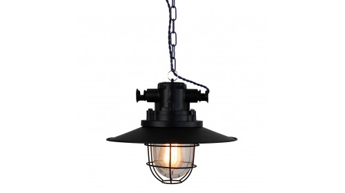 SLD965.403.01 Светильник подвесной ST-Luce Черный/Черный, Прозрачный E27 1*60W
