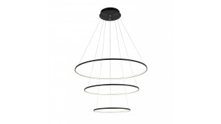 SL904.403.03 Люстра подвесная ST-Luce Черный/Белый LED 3*16,6W 4000K