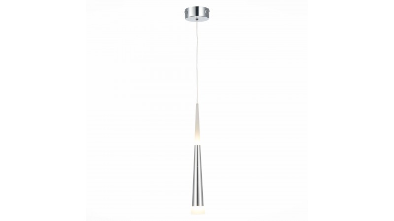 SLE200113-01 Светильник подвесной Хром/Хром, Белый LED 1*7W 3000K