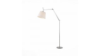 SL464.105.01 Торшер ST-Luce Хром/Белый E27 1*100W (из 2-х коробок)