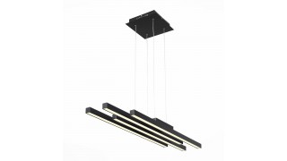 SL933.403.04 Люстра подвесная ST-Luce Черный/Белый,Черный LED 1*38W 3000K/4000K/6000K SL933.403.04 Люстра подвесная ST-Luce Черный/Белый,Черный LED 1*38W 3000K/4000K/6000K